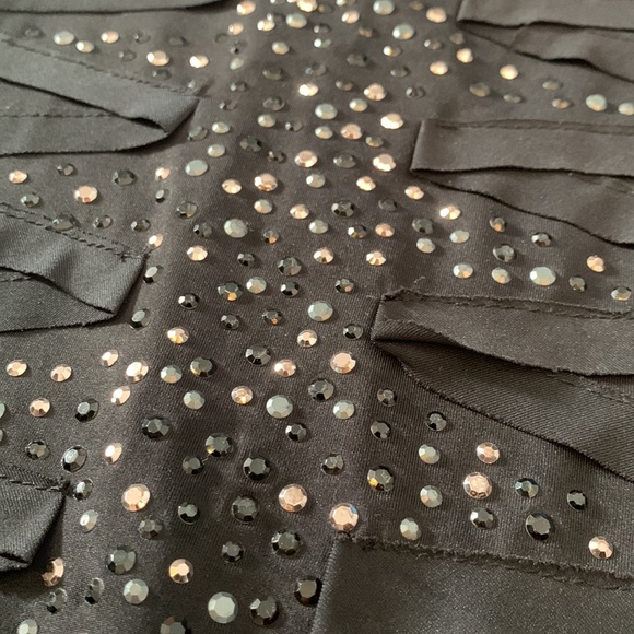 Nikibiki Sz.S Women’s Black Sequin Mini Dress (removal neck strap included) - Picture 2 of 8